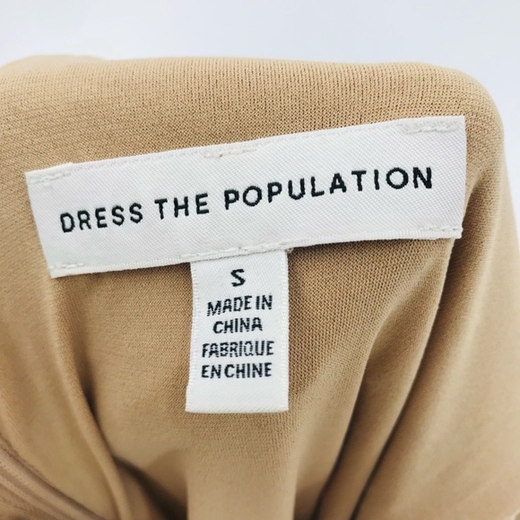 Dress the Population Black Lace Midi Dress - Picture 4 of 10